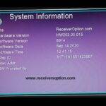 GX6605s F1,F2 Hw203.00.015 Hd Receiver New Software