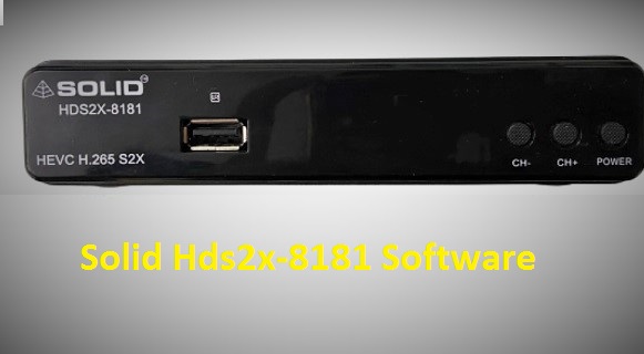 Solid Hds2x-8181 Software