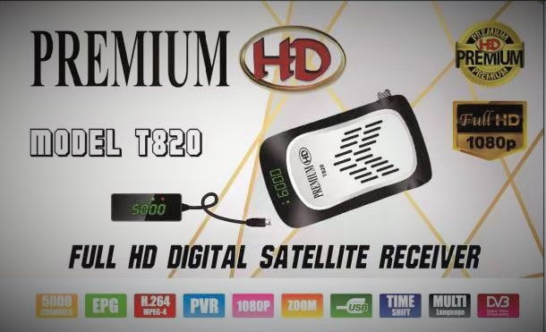 Premium Hd T820 New Software Update
